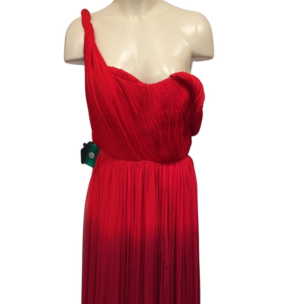 Oscar De La Renta Scarlet Long Dress - Picture 3 of 16